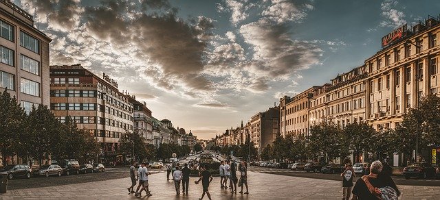 Václavské náměstí v Praze